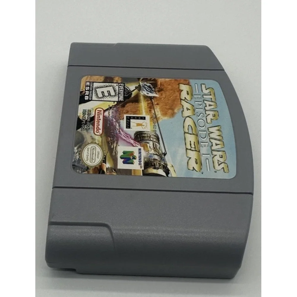 STAR WARS EPISODE 1 RACER NINTENDO 64 N64 AUTHENTIC CART TESTED WORKS + MANUAL